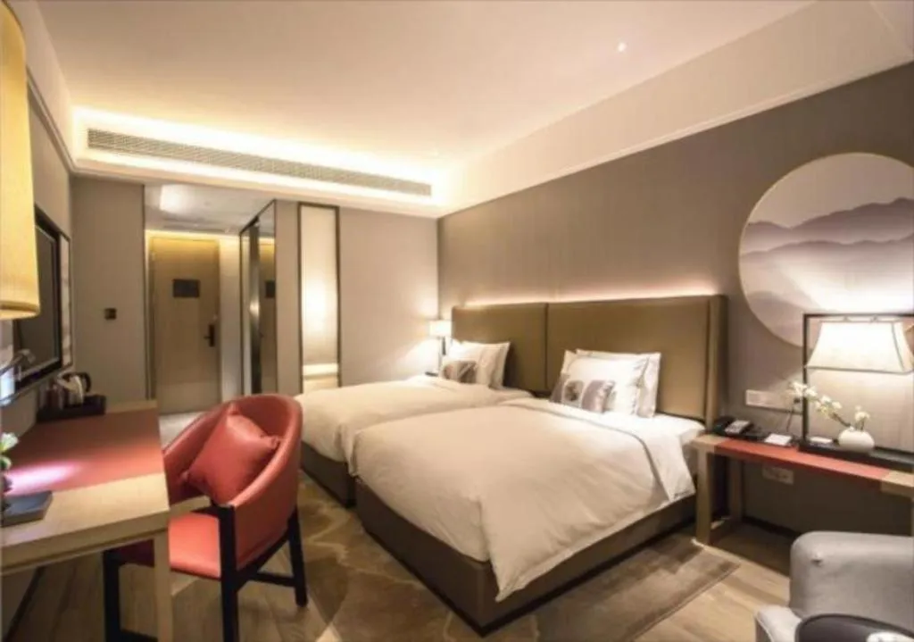 Bed in Echeng Hotel Guiyang Exhibition Center Financial City