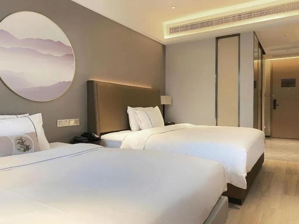 Bed in Echeng Hotel Guiyang Exhibition Center Financial City