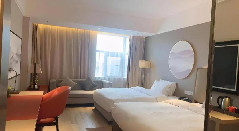 Bed in Echeng Hotel Guiyang Exhibition Center Financial City