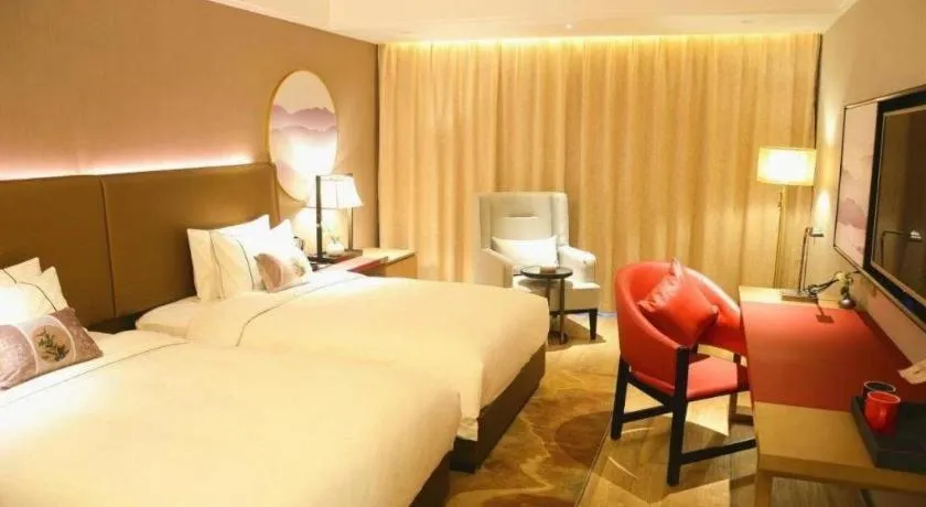 Bed in Echeng Hotel Guiyang Exhibition Center Financial City