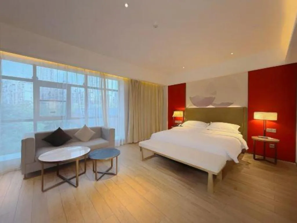 Bed in Echeng Hotel Guiyang Exhibition Center Financial City