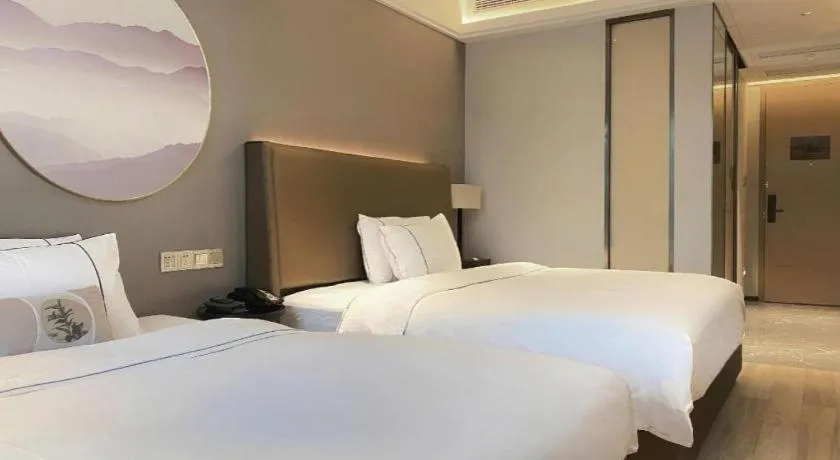 Bed in Echeng Hotel Guiyang Exhibition Center Financial City