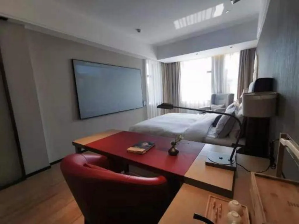 Bed in Echeng Hotel Guiyang Exhibition Center Financial City