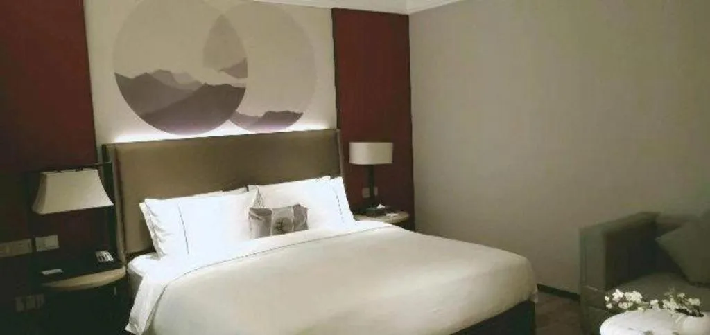 Bed in Echeng Hotel Guiyang Exhibition Center Financial City