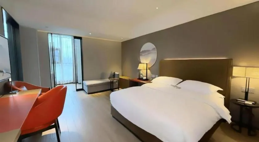 Bed in Echeng Hotel Guiyang Exhibition Center Financial City