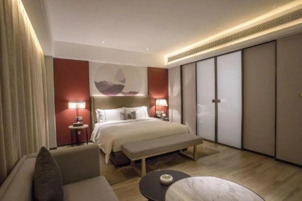 Bed in Echeng Hotel Guiyang Exhibition Center Financial City