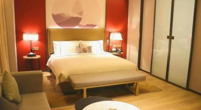 Bed in Echeng Hotel Guiyang Exhibition Center Financial City