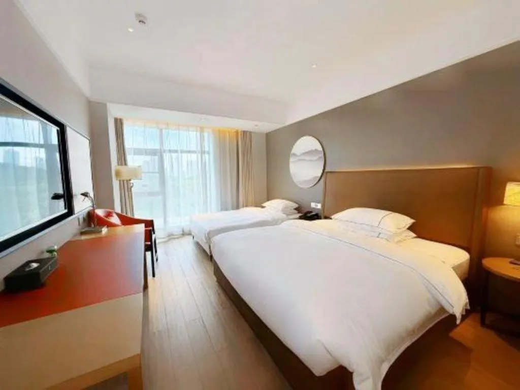Bed in Echeng Hotel Guiyang Exhibition Center Financial City