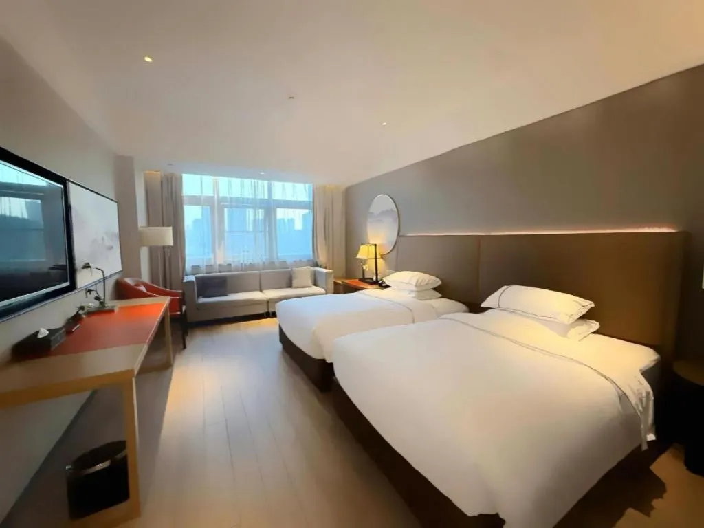 Bed in Echeng Hotel Guiyang Exhibition Center Financial City