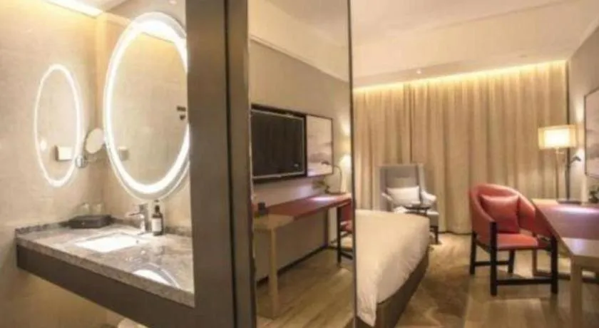 Bed in Echeng Hotel Guiyang Exhibition Center Financial City