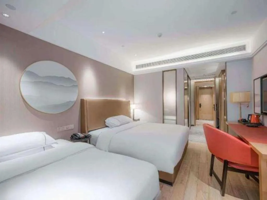 Bed in Echeng Hotel Guiyang Exhibition Center Financial City