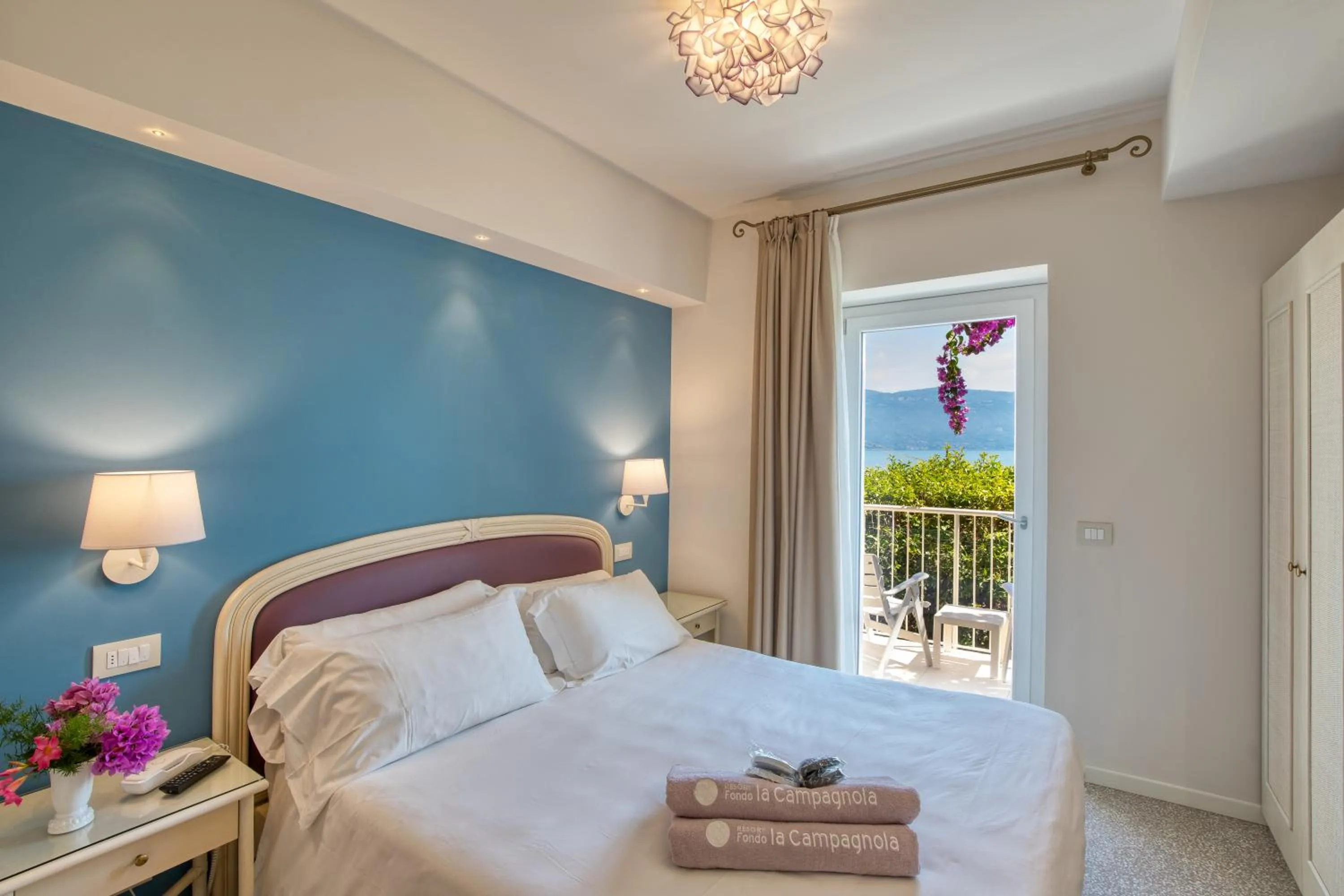 Bed in Hotel Villa Europa