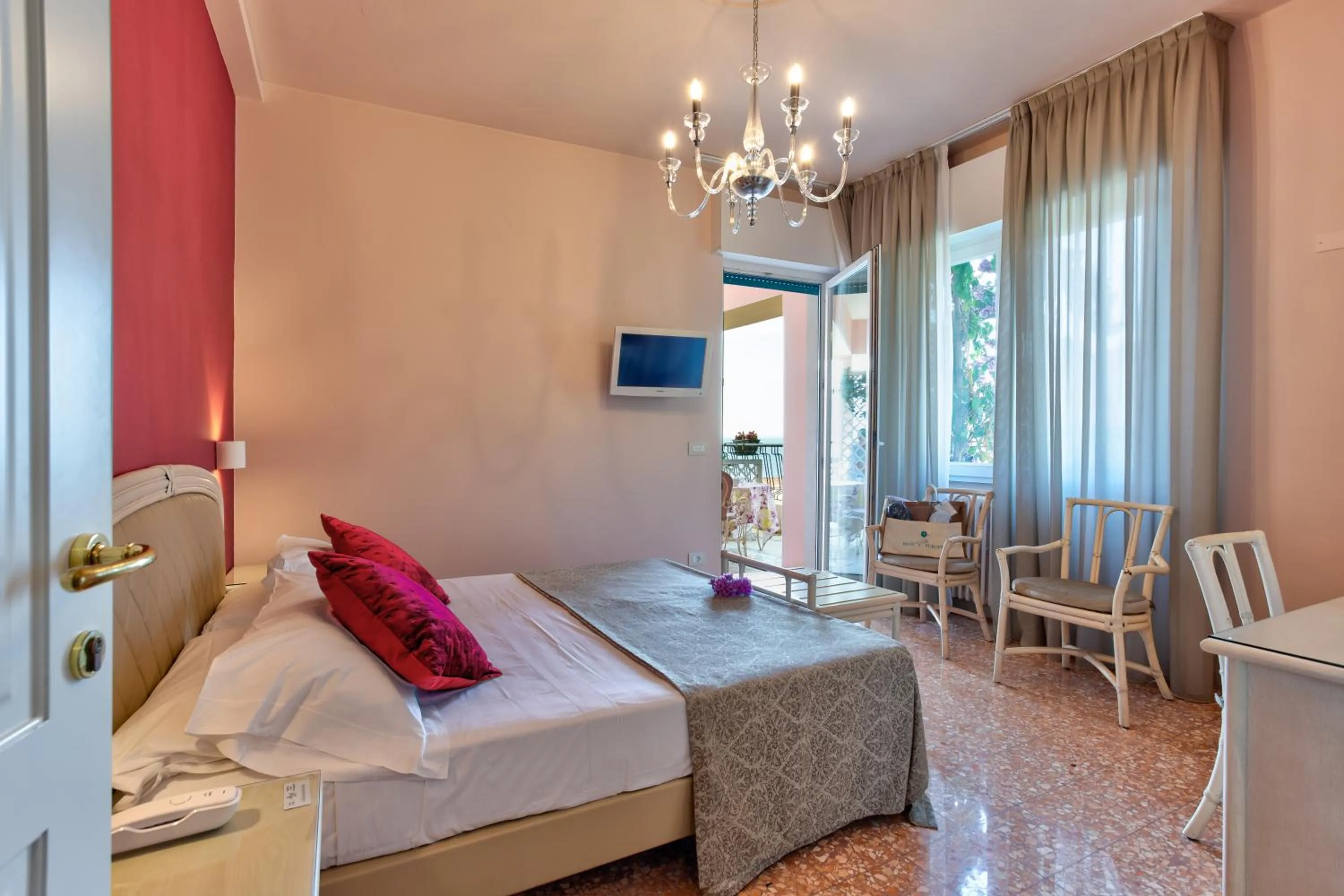 Bed in Hotel Villa Europa