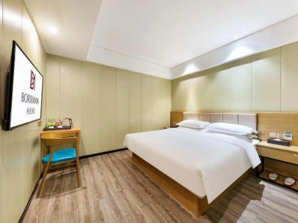 Bed in Borrman Hotel Xiamen Xiang'an Maxiang