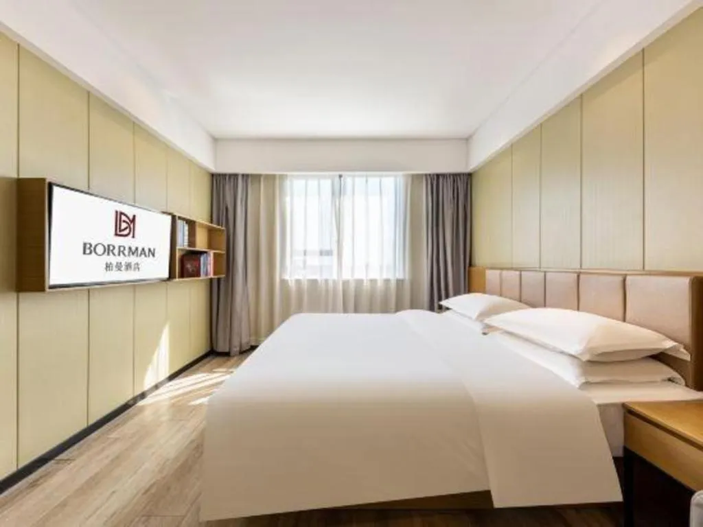 Bed in Borrman Hotel Xiamen Xiang'an Maxiang