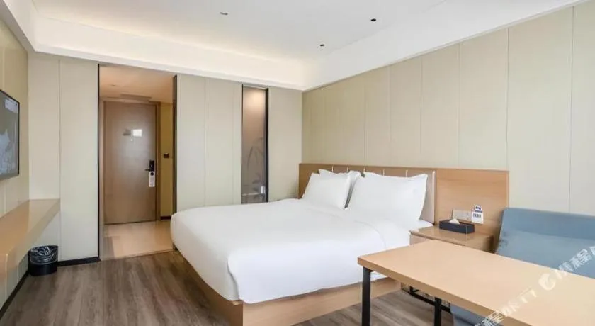 Bed in Borrman Hotel Xiamen Xiang'an Maxiang