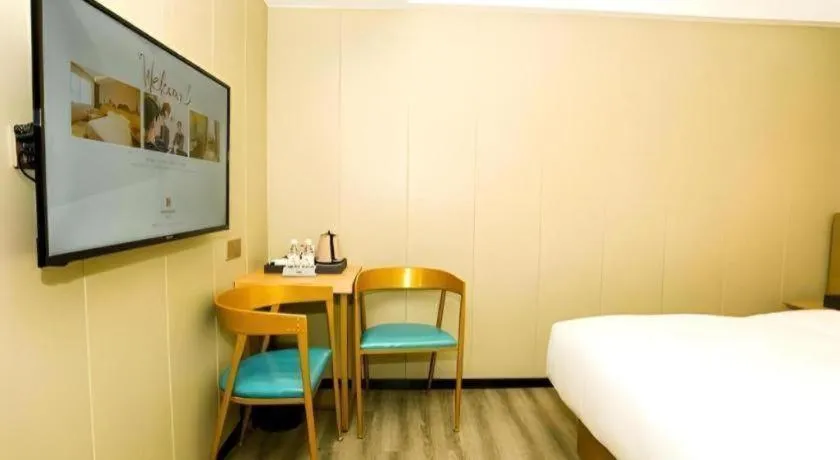 Bed in Borrman Hotel Xiamen Xiang'an Maxiang