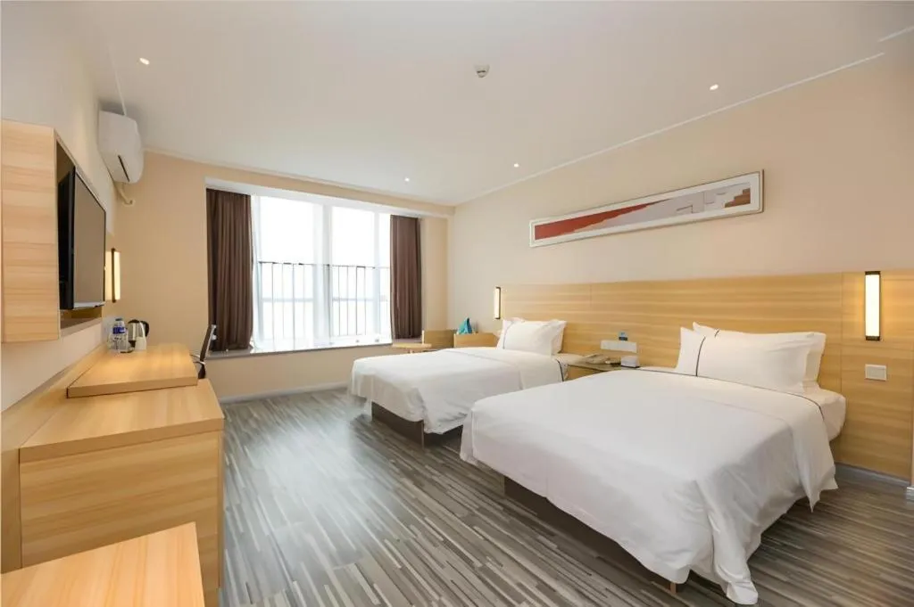 Bed in City Comfort Inn Chengdu Longquanyi District Beijing Road