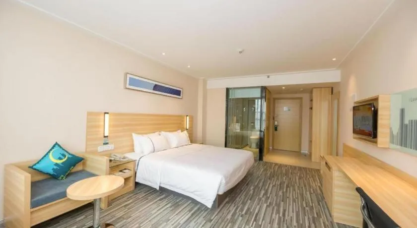 Bed in City Comfort Inn Chengdu Longquanyi District Beijing Road