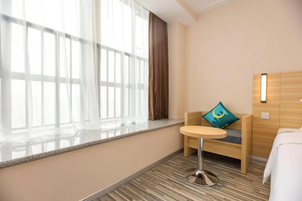 Bed in City Comfort Inn Chengdu Longquanyi District Beijing Road