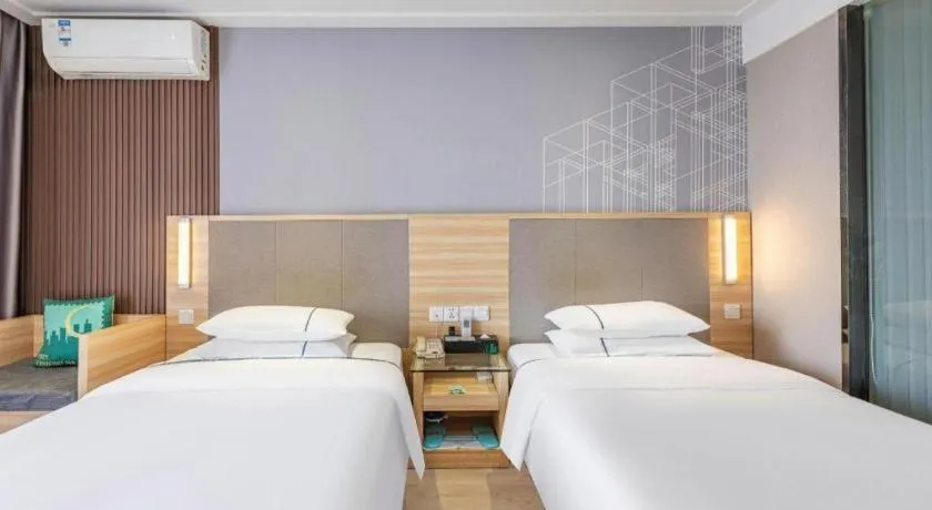 Bed in City Comfort Inn Wuhan Hubei University Of Economics