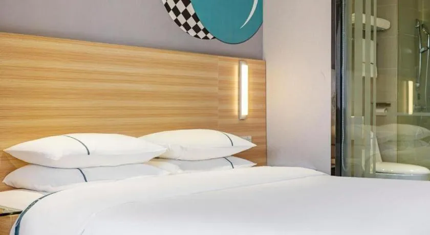 Bed in City Comfort Inn Wuhan Hubei University Of Economics