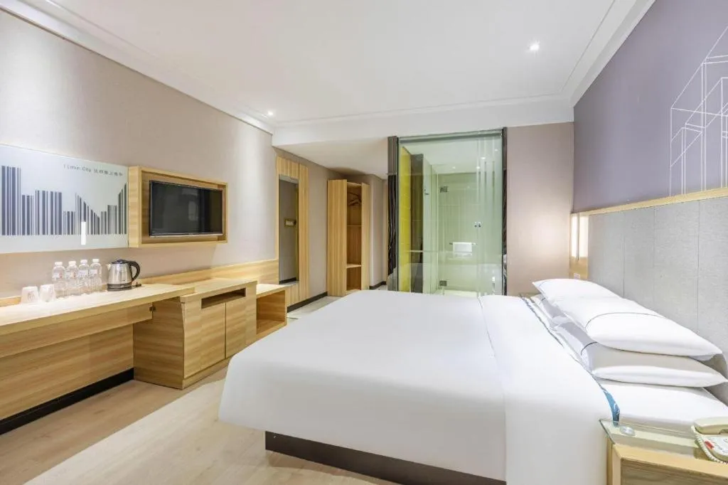 Bed in City Comfort Inn Wuhan Hubei University Of Economics