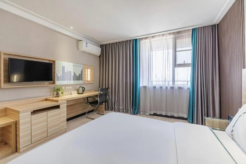 Bed in City Comfort Inn Wuhan Hubei University Of Economics