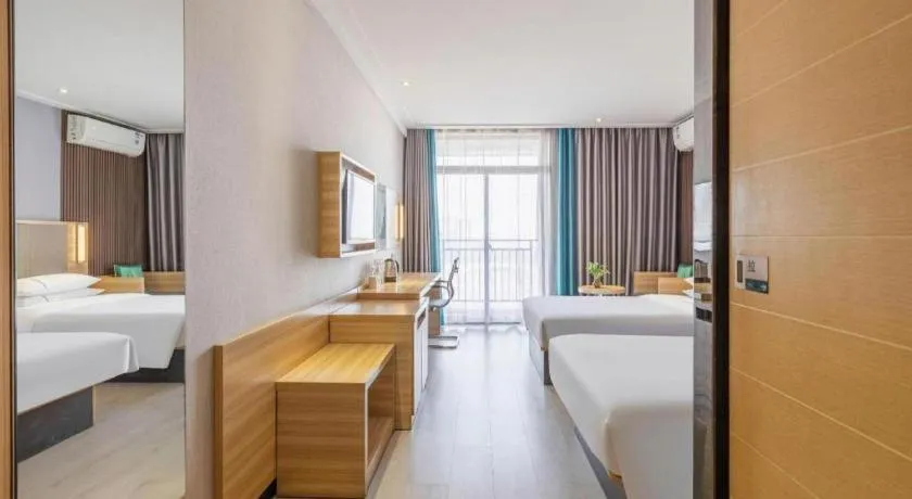 Bed in City Comfort Inn Wuhan Hubei University Of Economics