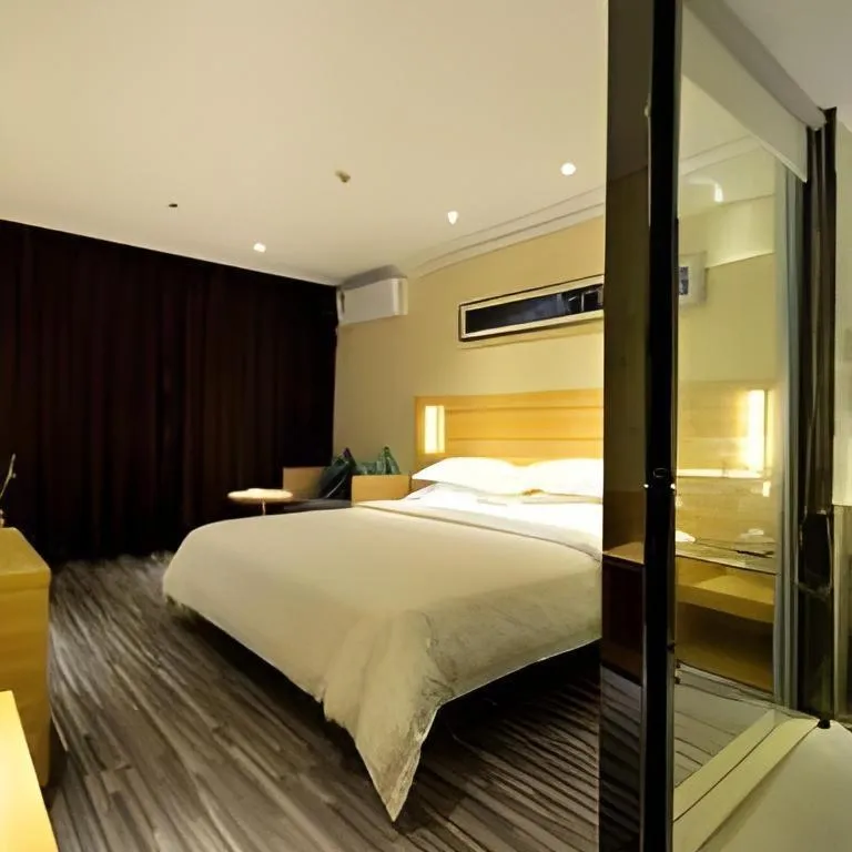 Bed in City Comfort Inn Wuhan Hubei University Of Economics