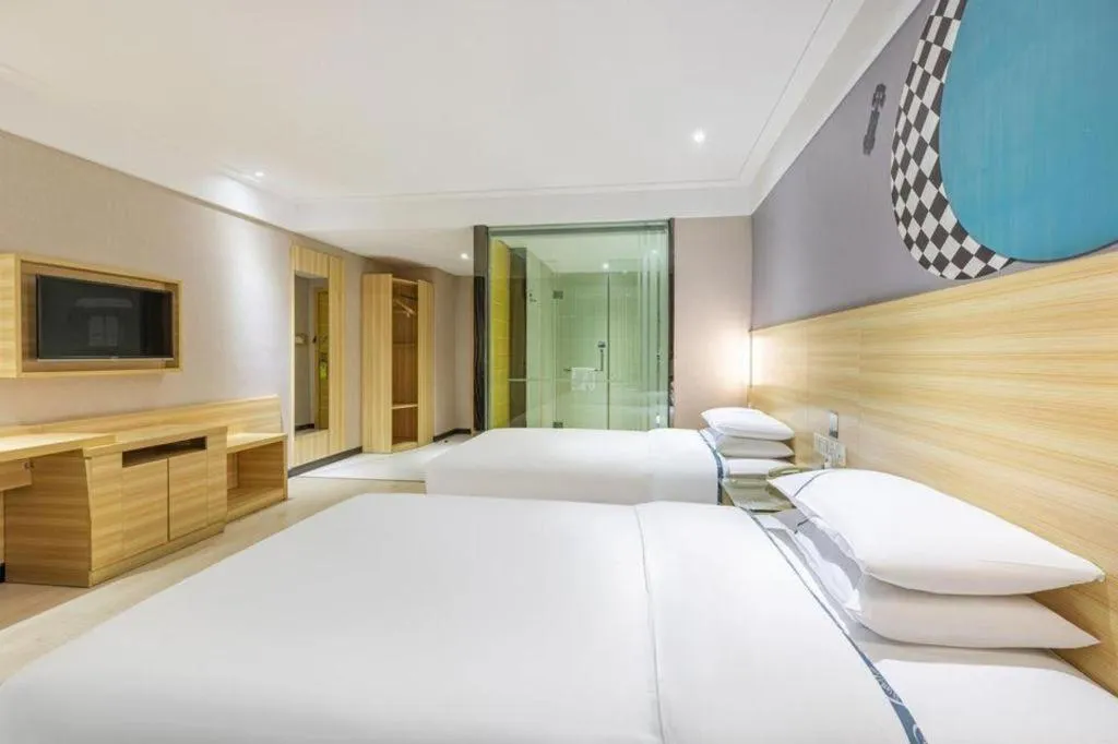 Bed in City Comfort Inn Wuhan Hubei University Of Economics