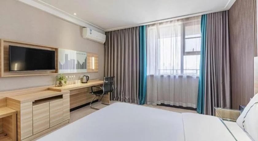 Bed in City Comfort Inn Wuhan Hubei University Of Economics