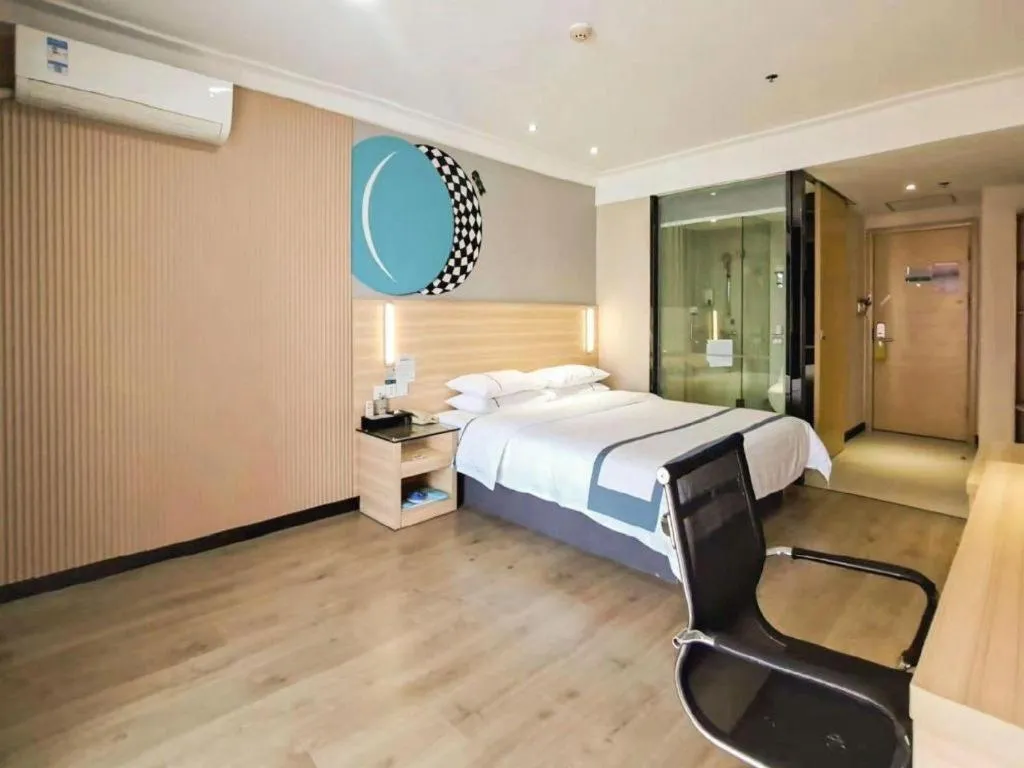 Bed in City Comfort Inn Wuhan Hubei University Of Economics