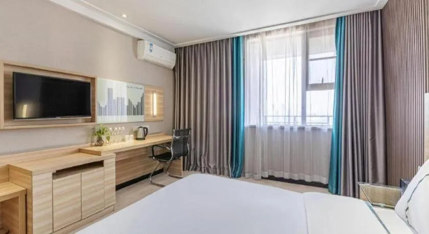 Bed in City Comfort Inn Wuhan Hubei University Of Economics