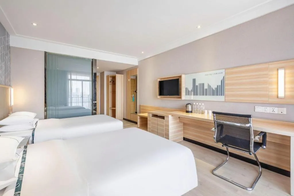 Bed in City Comfort Inn Wuhan Hubei University Of Economics