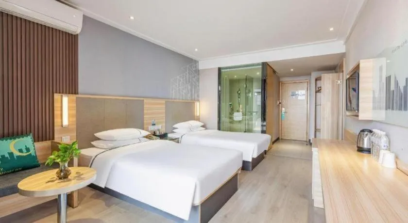 Bed in City Comfort Inn Wuhan Hubei University Of Economics