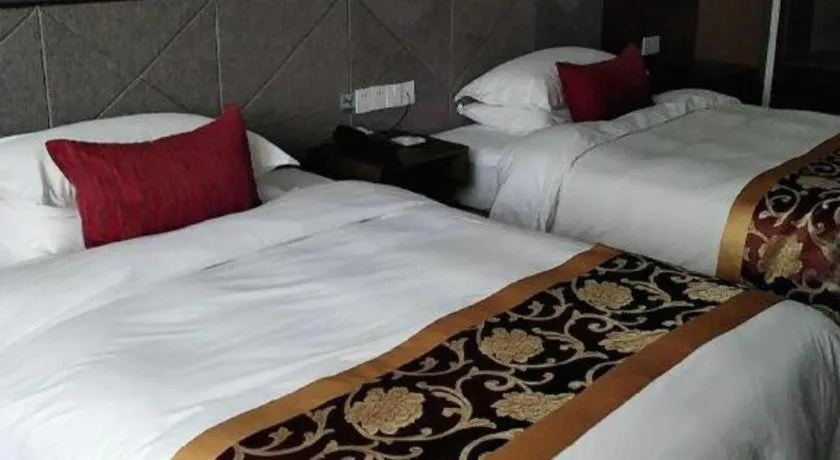 Bed in Borrman Hotel Wuxi Hubin Business Street