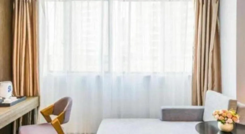 Bed in Borrman Hotel Wuxi Hubin Business Street