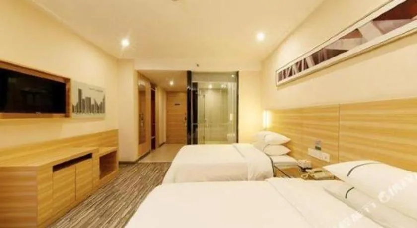 Bed in City Comfort Inn Yunfu Luoding Triumph Plaza