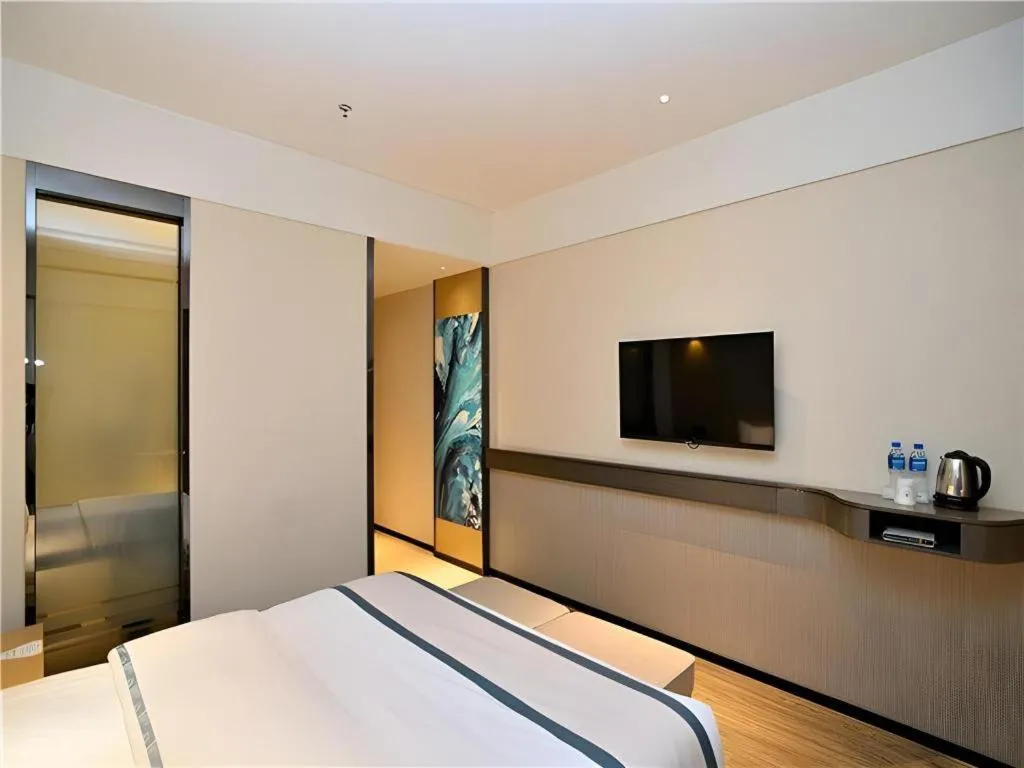 Bed in City Comfort Inn Kunming Nanping Pedestrian Street Wangfujing