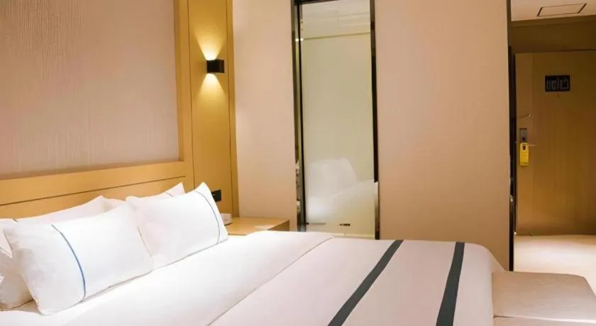 Bed in City Comfort Inn Kunming Nanping Pedestrian Street Wangfujing