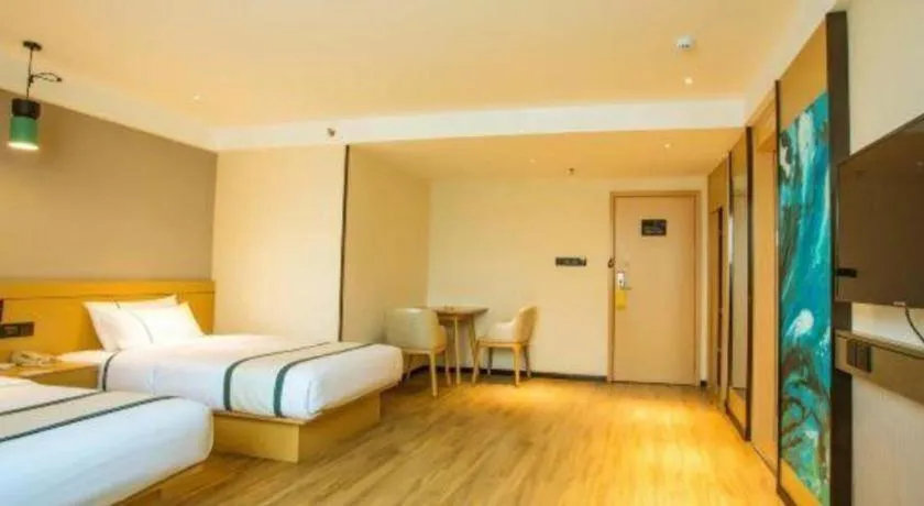 Bed in City Comfort Inn Hezhou Avenue