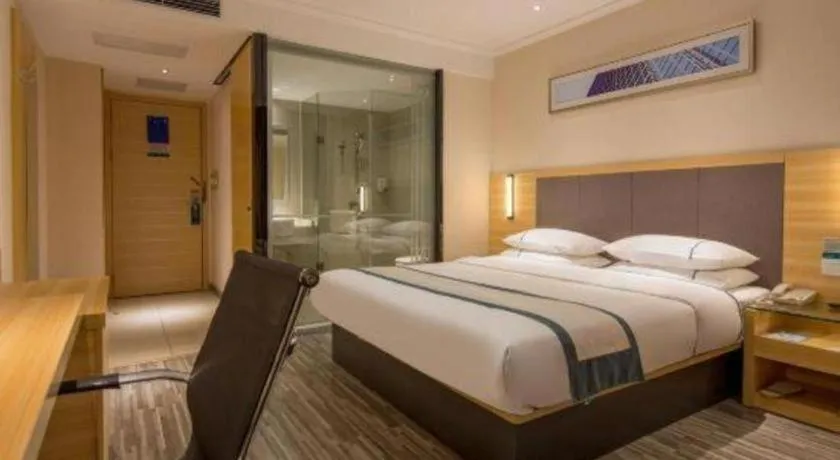 Bed in City Comfort Inn Dongguan Nancheng Tian'an Digital City