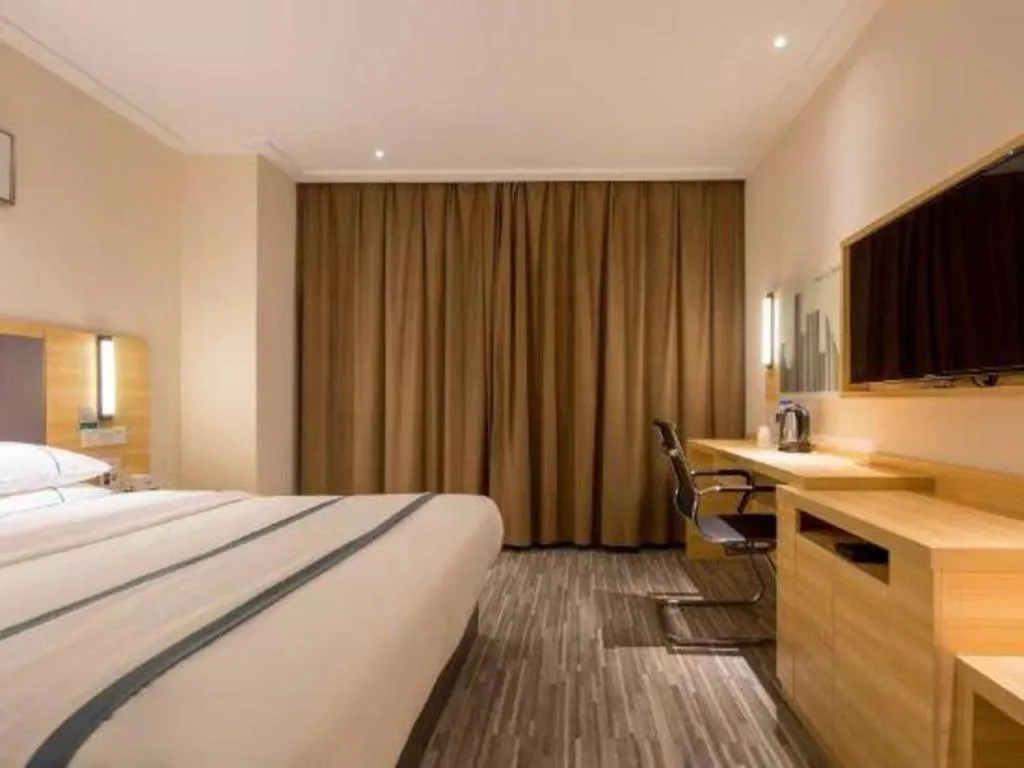 Bed in City Comfort Inn Dongguan Nancheng Tian'an Digital City