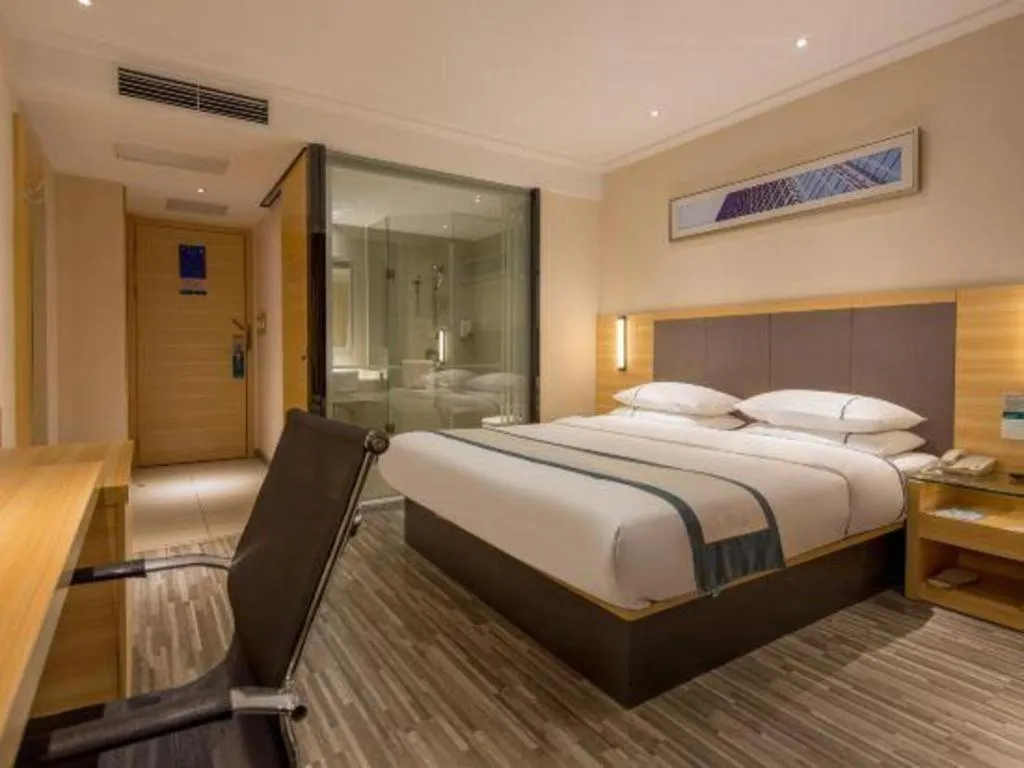 Bed in City Comfort Inn Dongguan Nancheng Tian'an Digital City