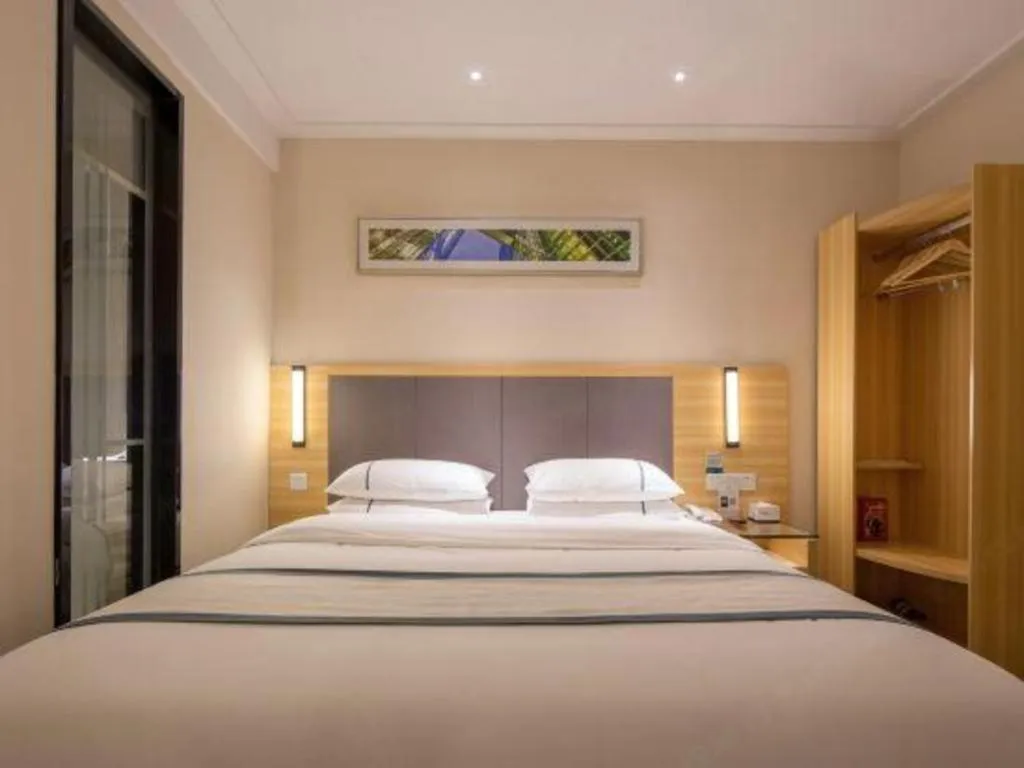 Bed in City Comfort Inn Dongguan Nancheng Tian'an Digital City