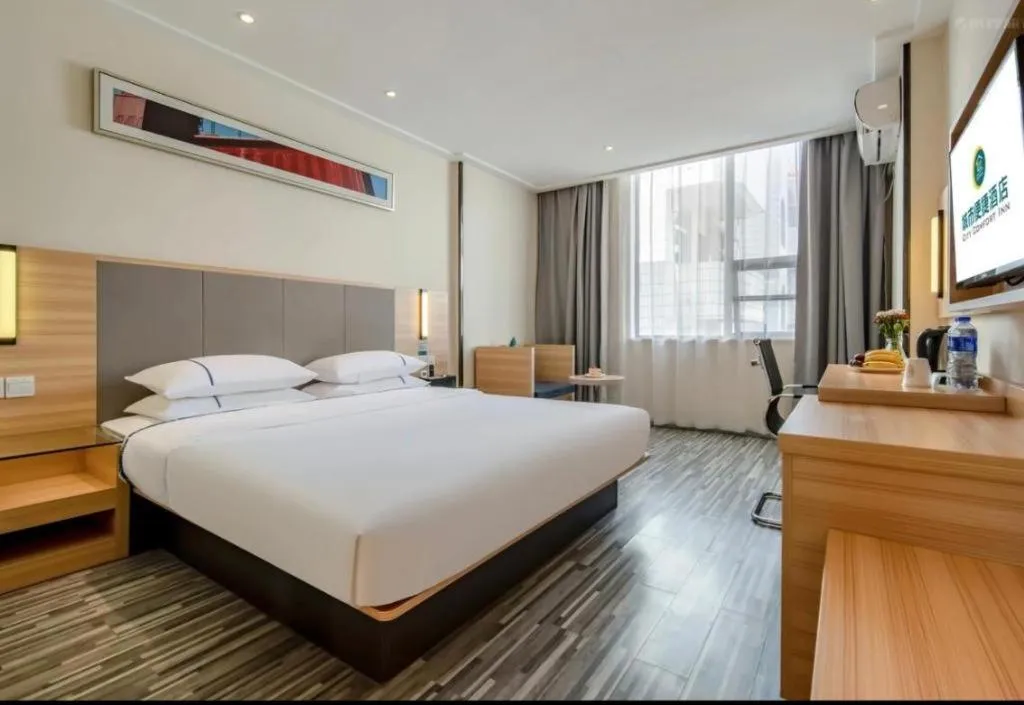 Bed in City Comfort Inn Hotel Beihai Hunan Road Ancient Street