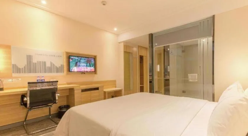 Bed in City Comfort Inn Wuhan Rui'an Street Metro Station