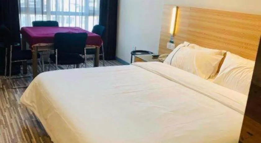 Bed in City Comfort Inn Wuhan Rui'an Street Metro Station