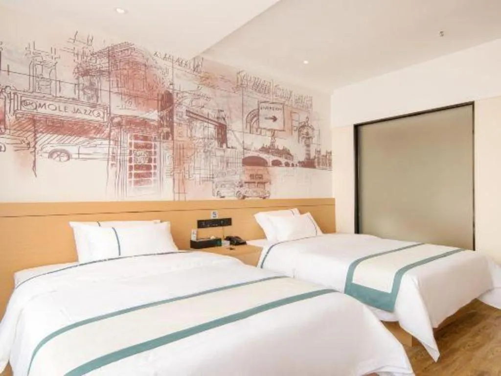 Bed in City Comfort Inn Ji'an South Administrative Center